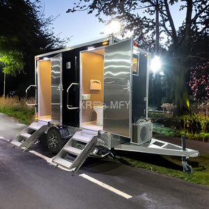 Toilettes de luxe portables 2025, toilettes mobiles, transporteur de toilettes, remorque de toilettes - Product Image 5