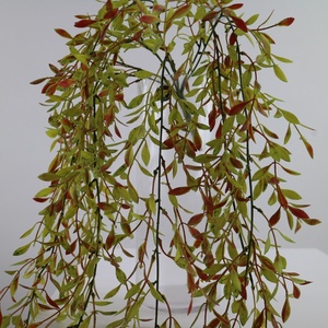 กิ่งหลิวประดิษฐ์หลากสีสัน ยาว 65 ซม. กิ่งหลิวพลาสติกสีสันสดใสสำหรับตกแต่งรั้วผนังกลางแจ้งอย่างมีชีวิตชีวา - Product Image 5