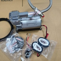 Compresseur d'air pneumatique 12V 150 PSI pour suspension et surveillance de la pression des pneus CARTEEAIR 12 Volts 18A 150 PSI X275 1/4"NPT