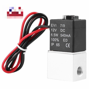 โซลินอยด์วาล์ว 2 ทาง แบบปิดปกติ 12V ประสิทธิภาพสูง ขนาด 1/8" NPT สำหรับงานอุตสาหกรรม - Product Image 1