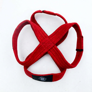 Correas de Algodón Profesionales en Forma de 8, Tamaño Personalizable, Soporte de Muñeca Unisex para Gimnasio, Entrenamiento, Levantamiento de Pesas - Product Image 1