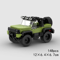 Offre Spéciale – Jouets de Construction Éducatifs en Blocs de Petites Particules Compatibles avec les Véhicules de Course et SUV en Plastique ABS pour Enfants