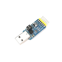 Módulo CP2102 USB a TTL UART Módulo 5Pin 6Pin Serial Converter STC Reemplazo FT232 Carcasa de aluminio CP2102 USB 2,0