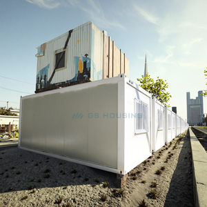 Nhà máy nóng bán <span class=keywords><strong>Modular</strong></span> nhà di động nhà vệ sinh với phòng tắm cho ký túc xá phẳng gói container nhà prefab nhà - Product Image 1