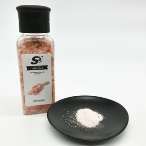 <span class=keywords><strong>Sal</strong></span> del Himalaya Roja Cruda Comestible en Botella con Molinillo de Cerámica 368.5G - Product Image 3