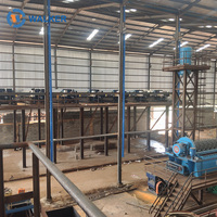 Mesin Pengolahan Bijih Lithium 100tpd, Pabrik Benefisiasi Flotasi Lithium