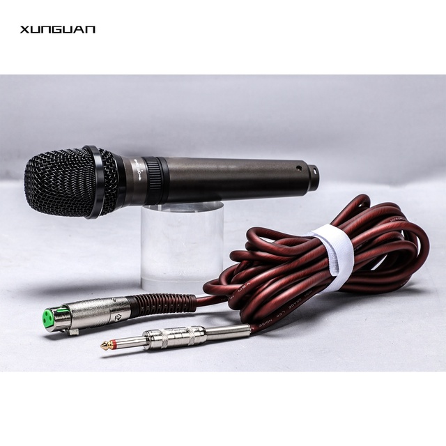 YX03 with 5M Cable Living Karaoke Vocal Dynamic Microphone Wired Metal Handheld XLR for Singing