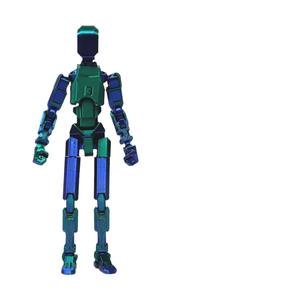 Bambola Lucky Doll in PVC con 13 Articolazioni, Action Figure Stampata in 3D, Modello <span class=keywords><strong>Frozen</strong></span> Super Articolato, Scala 1:1, Funzione Soffiatore d'Aria, 14+ - Product Image 5