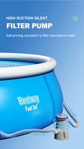 Best Way 57448 <span class=keywords><strong>Piscina</strong></span> grande sobre el suelo <span class=keywords><strong>Piscina</strong></span> <span class=keywords><strong>redonda</strong></span> <span class=keywords><strong>inflable</strong></span> profunda Jardín <span class=keywords><strong>Piscina</strong></span> familiar Groung - Product Image 6