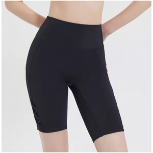 Pantaloni da yoga di media lunghezza ad alta elasticità personalizzati da donna D4 - Product Image 1