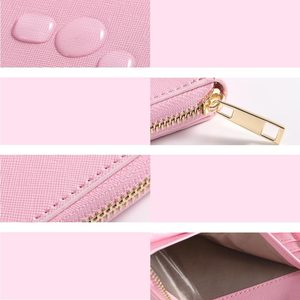 <span class=keywords><strong>Portafoglio</strong></span> Unisex in PU con Cerniera Corta e Blocco RFID Personalizzabile con Logo, Regalo Aziendale 11x11cm - Product Image 5