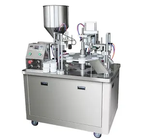 YK Automatic Toothpaste Cosmetic Paste Cream Plastic Tube Filling and Sealing Machine Sunflower Oil Packaging Machine