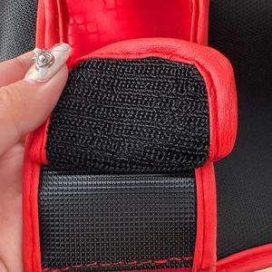 Custom kids Sanda Leg Guard da combattimento per adulti Muay Thai Taekwondo boxe allenamento parastinchi - Product Image 5