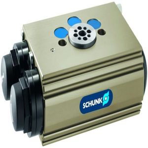 Unidad Rotatoria Universal Schunk SRU35 W 180 3 4 M8 AS, Rotación Neumática de 180 Grados, Amortiguación Hidráulica - Product Image 3