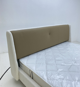 Vải Bọc Bắc Âu Lưu Trữ Giường Cho Căn Hộ Nhỏ Phòng Khách Hiện Đại 1.8M Có Thể Tháo Rời Có Thể Giặt Đôi Đám Cưới Giường - Product Image 5