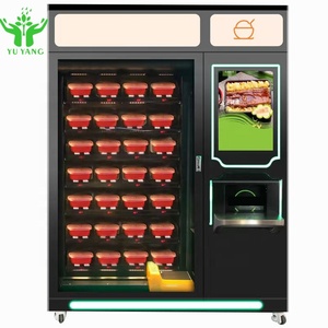Máquina Expendedora de Hamburguesas de Autoservicio 24 Horas, Fabricante de Máquinas Expendedoras de Pizza, Hot Dogs y Sopa, Máquina Expendedora de Hamburguesas en Venta - Product Image 1