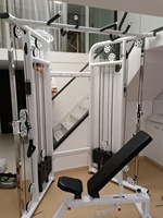 Machine de musculation multifonctionnelle à double poulie de haute qualité, robuste, pour exercices de croisement de câbles