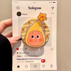 Support magnétique en acrylique pour MagSafe, motif petit homme étoile de dessin animé mignon, forte force d'adsorption, télescopique, pour bureau, pour femmes - Product Image 4