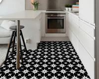 Décoration écologique pour la maison, carreaux de sol autocollants 3D en forme de carreaux de métro verts, autocollants adhésifs pour crédence de cuisine