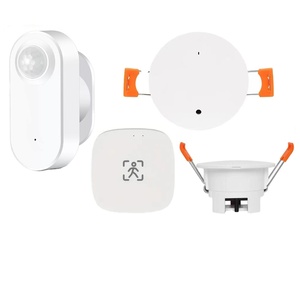 Detector de Presencia Humana con Radar de Onda Milimétrica Tuya WiFi Zigbee, con Sensor de Luz, Compatible con HA MQTT Z2M, Sensor para Hogar Inteligente - Product Image 1