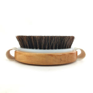 Cepillo de limpieza para la espalda Vbatty con mango de bambú ecológico y cerdas de crin de <span class=keywords><strong>caballo</strong></span> para <span class=keywords><strong>baño</strong></span> y ducha - Product Image 2