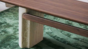 Table <span class=keywords><strong>à</strong></span> <span class=keywords><strong>manger</strong></span> <span class=keywords><strong>moderne</strong></span> personnalisée 8 10 12 places en bois massif Base en travertin pour <span class=keywords><strong>salle</strong></span> <span class=keywords><strong>à</strong></span> <span class=keywords><strong>manger</strong></span> Appartement Restaurant Réception - Product Image 3