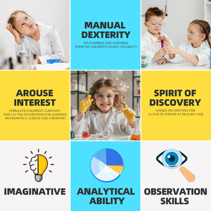 Shiny Brother - Kit de Experimentos Científicos de Química de Plástico Mágico de 20 Piezas, Certificado EN71, Juego de Regalo Educativo para Niños - Product Image 4