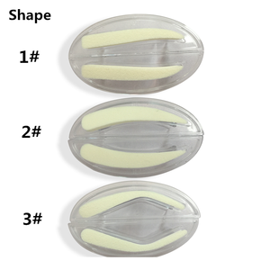 Pochoir à sourcils et <span class=keywords><strong>crayon</strong></span> poudre effet mat minéral naturel pour maquillage et stylisation des sourcils, marque privée - Product Image 5