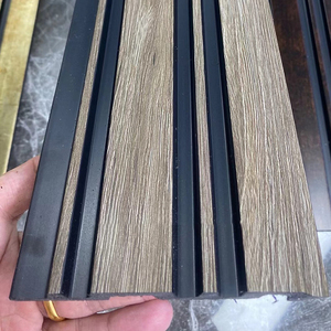 Không thấm nước trang trí nội thất hạt gỗ trang trí PVC tường Ốp PS nội thất Panel tường - Product Image 3