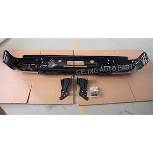 Parachoques Trasero Negro para Chevy Chevrolet Silverado GMC Sierra <span class=keywords><strong>1500</strong></span> de 2007 a 2013 con Orificios para Sensores de Estacionamiento - Product Image 3