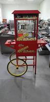 Máquina comercial de palomitas de maíz, precio barato con carro