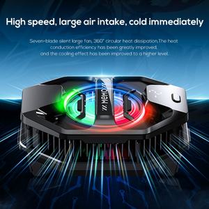 Ventilateur de refroidissement pour téléphone portable MEMO DL20, radiateur semi-conducteur, refroidisseur de téléphone pour jeux avec affichage de la température - Product Image 2