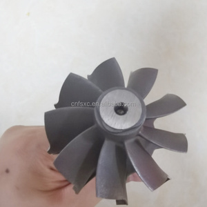 K04V 53049880032 Roue <span class=keywords><strong>Turbo</strong></span>/Arbre de Turbine avec 9 Lames 40.36/42.91mm Nouvelle Condition pour VW T5 Transporter 2.5 <span class=keywords><strong>TDI</strong></span> <span class=keywords><strong>130</strong></span> HP - Product Image 4