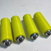 Nouveaux rouleaux de guidage en acier inoxydable galvanisé avec roues dentées en caoutchouc/acier pour lignes de production, personnalisables