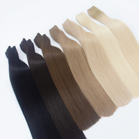 Les meilleures extensions de cheveux vierges bruts de qualité 12A, cheveux humains Slavic, double trame, sans nœuds