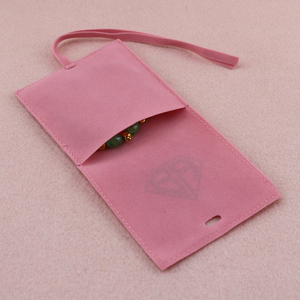 Nouvelle Pochette de Voyage de Luxe Personnalisée avec Logo Imprimé, Organisateur de Beauté en Velours, Pochette à Parfum et Maquillage, Sac à Bijoux en Daim avec Nœud Papillon - Product Image 5