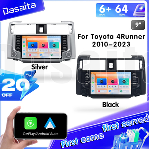 Dasaita đa phương tiện Car DVD Player <span class=keywords><strong>Auto</strong></span> Stereo 4Runner Carplay màn hình cảm ứng hiển thị 2023 Car Player 9 inch Android đài phát thanh cho xe hơi - Product Image 2