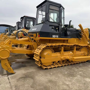 Bulldozer Shantui SD16 Usado en Buenas Condiciones, Motor Cummins Modelo D6R/D8R, Componentes Principales: Motor, Rodamiento, Bomba, Caja de Cambios, 6 Meses de Garantía - Product Image 1