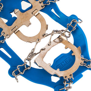 Özel kalınlaşmış TPE kauçuk sivri krampon paslanmaz çelik kaymaz krampon buz Cleats sapları için yürüyüş ayakkabıları ve çizmeler - Product Image 6