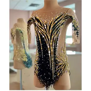 Traje de <span class=keywords><strong>Ballet</strong></span> Rítmico Artístico para Niñas y Adultas, Ropa de Actuación, Gimnasia, Danza del Vientre, Conjuntos Svitania - Product Image 2