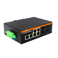 Switch Ethernet Industri Tincam Web Managed 10-Port Gigabit Full-Duplex QoS DIN-Rail