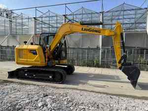 Nouvelle pelle hydraulique sur chenilles Liugong 9075F 7,5 tonnes avec moteur Yanmar, mini-excavatrice fabriquée en Chine - Product Image 6