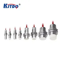 KJT M8 Sensor Saklar Kedekatan Induktif Tahan Suhu Tinggi Jarak Penginderaan 1mm Kualitas Tinggi Flush 10-36VDC NPN PNP