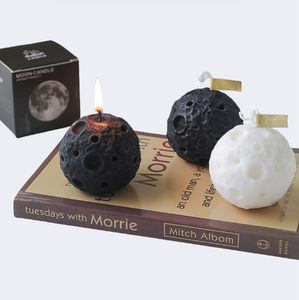 เทียนถั่วเหลืองพร้อมกลิ่นเทียนดวงจันทร์แบบกำหนดเองของตกแต่งแบบสร้างสรรค์ของขวัญแบบ DIY - Product Image 6