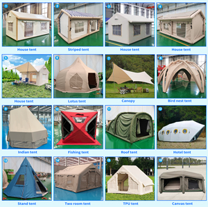 Custom Multi Persons Large Luxury Waterproof <b>Inflatable</b> <b>House</b> Air Tent Outdoor <b>Inflatable</b> Camping Tent DS-TENT Glamping Luxury F - Product Image 6