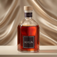 Diffuseur de parfum d'ambiance pour la maison, flacon en verre vide de 250 ml, 500 ml, 1000 ml, 8 oz, avec bouchon et emballage