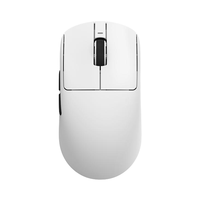 Souris sans fil R1 PRO 520mAh à longue autonomie, double 1K, pour le jeu, design ultra-léger 55g, souris ergonomique