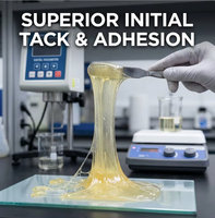 Résine copolymère C5 C9 de couleur claire pour adhésifs thermofusibles HMA, bandes PSA, compatibilité EVA SIS, résine pétrolière C9 modifiée C5