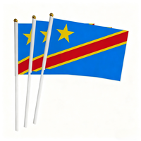 Mini-drapeau d'ambassade pour événements, conférences internationales et présentation des pays
