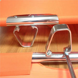 Camilla de ambulancia trasera usada doblada dos portátiles médicos de los muebles del hospital - Product Image 4